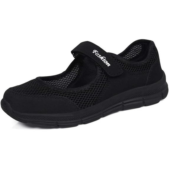 Women's Mary Jane Sneakers Lightweight Comfortable Lady Flats Walking Loafers Nursing Shoes