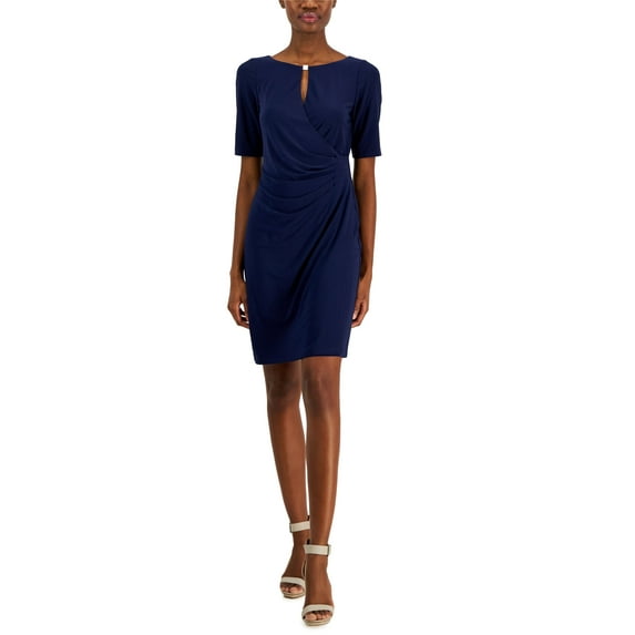 Women's Maryellen Notch-Neck Shift Dress Distant Mountain 2