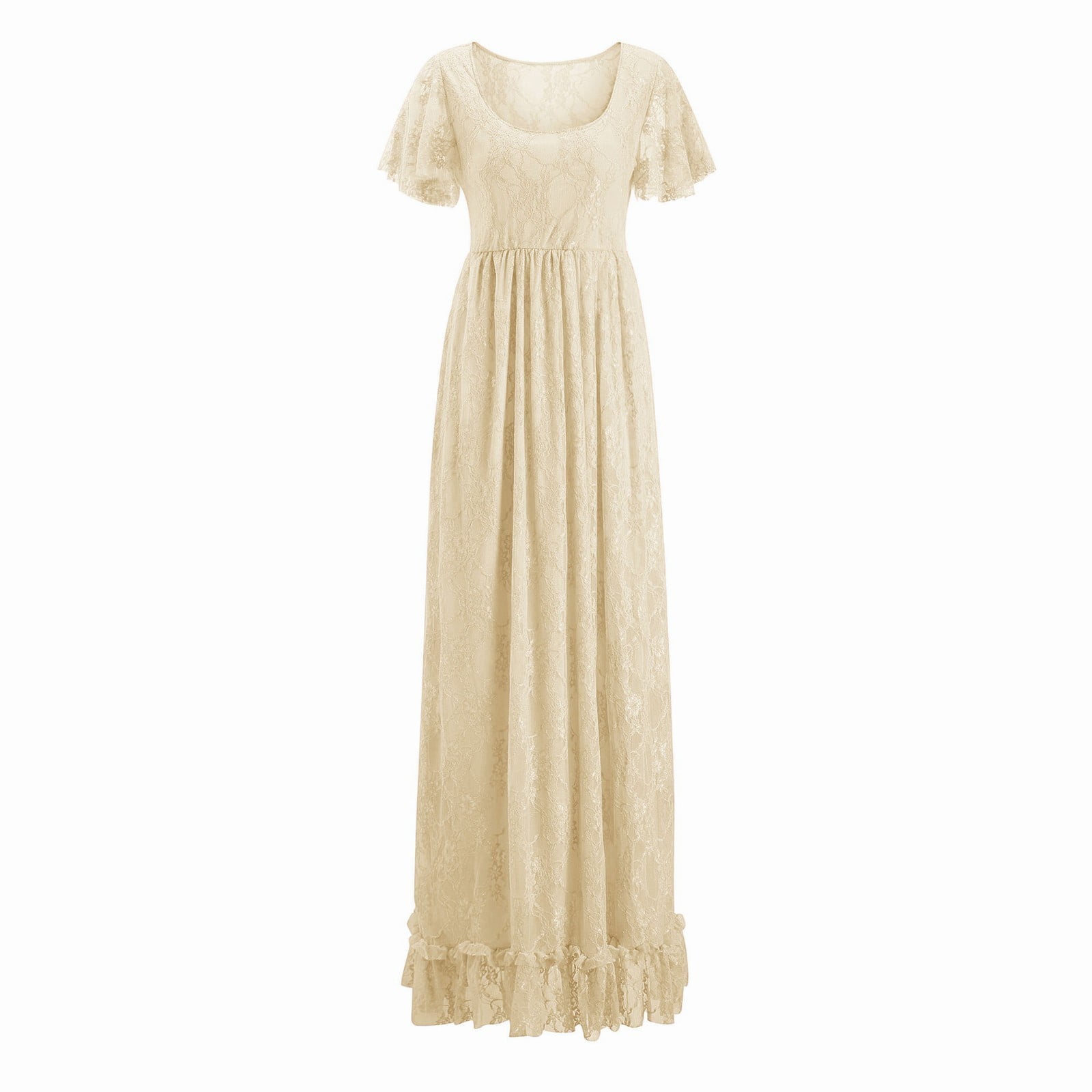Women's Maternity Dress - Lace Ruffles Short Sleeve Maxi Dress with Flying Sleeves for Photography, Pregnancy Gown,Size for XXL - Walmart.com Women's Maternity Dress - Lace Ruffles Short Sleeve Maxi Dress with Flying Sleeves for Photography, Pregnancy Gown,Size for XXL - Walmart.com