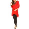 thumbnail image 1 of Women's Maternity Embellished Tunic Top - Extended Sizes Available, 1 of 3