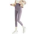 thumbnail image 1 of Women's Maternity Leggings - Buttery Soft Belly Support Yoga Pants Over Bump Workout Leggings Adjustable High Waisted Pregnancy Workout Trousers Comfortable Stretchy Joggers Tights, 1 of 6
