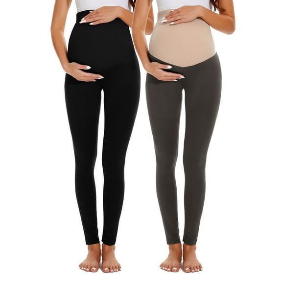 Women's Maternity Leggings Casual Pregnancy Pants Clothes