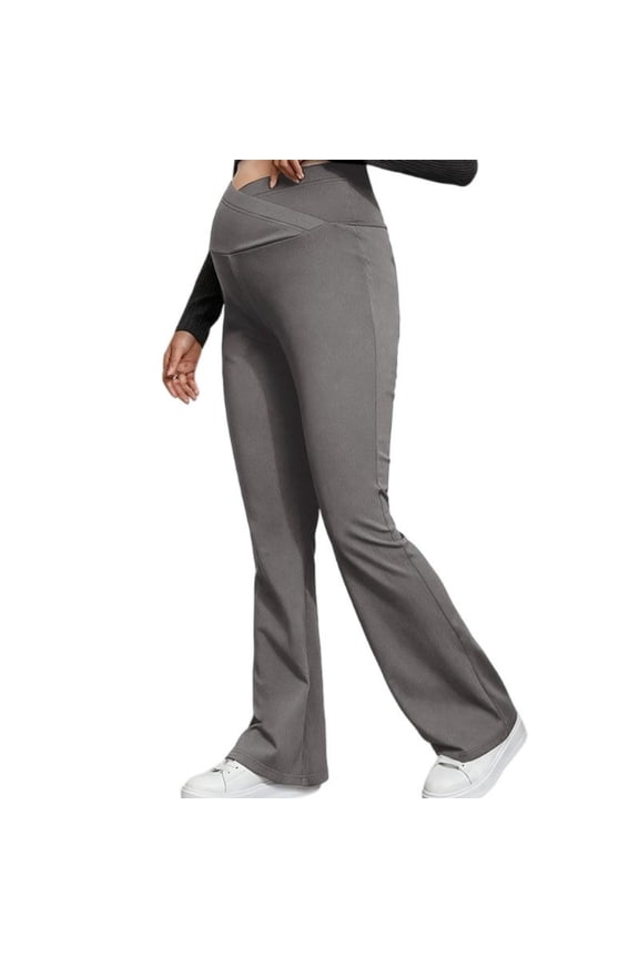 Women's Maternity Leggings Over The Belly Pregnancy with Pockets Yoga Pants Active Wear Tights Pants Workout