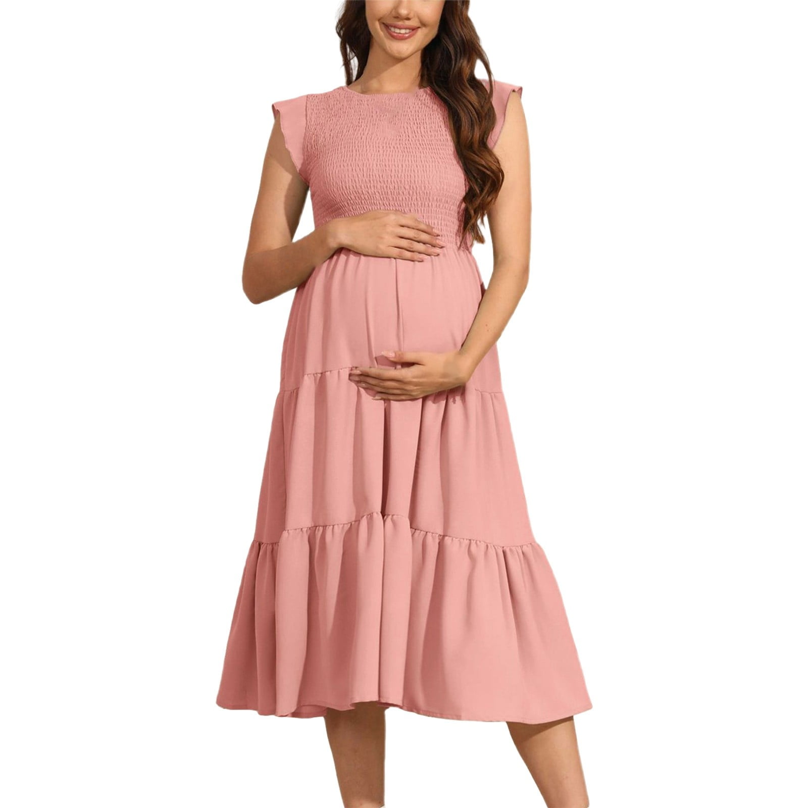 knee length dresses for ladies The One Shoulder Evening Maternity Maxi Dress | Shop The One Shoulder  Evening Dress Dress