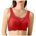 thumbnail image 1 of Women's Maternity Open Button Breastfeeding Bra - Wireless, Full Coverage, Nylon/Spandex, 34-48, Nursing Comfort, 1 of 3