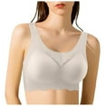thumbnail image 1 of Women's Maternity Open Button Breastfeeding Bra - Wireless, Full Coverage, Nylon/Spandex, 34-48, Nursing Comfort, 1 of 3