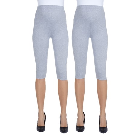 Women’s Maternity Over The Belly Capri Crop Support Leggings