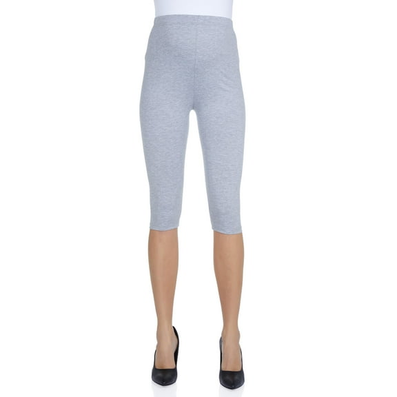 Women’s Maternity Over The Belly Capri Crop Support Leggings