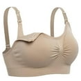 thumbnail image 1 of Women's Maternity Pregnancy Seamless Breastfeeding Bras No Underwire, 1 of 6