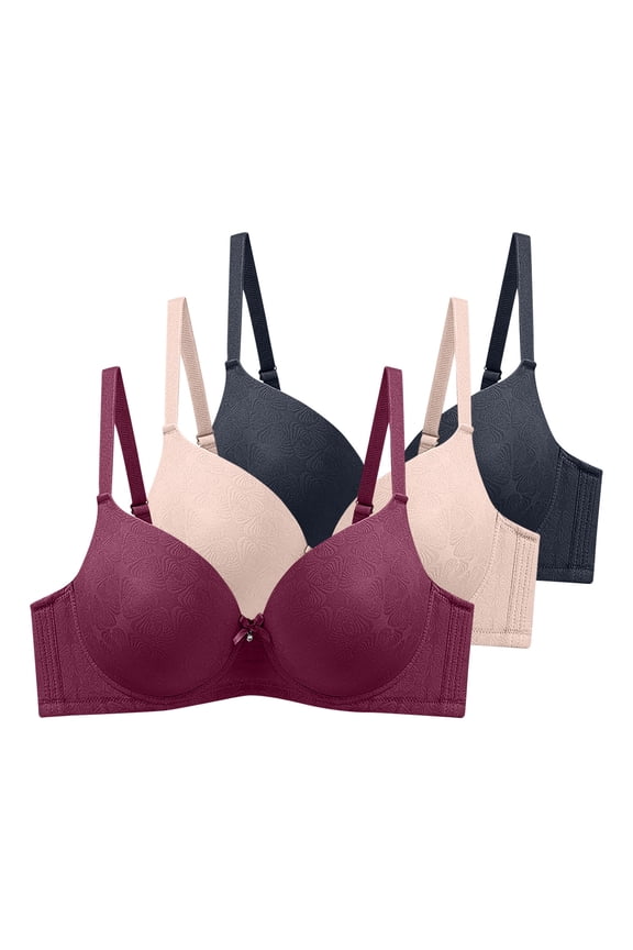 Women's Maternity Sleepwear Set with Nursing Bra - 3-Piece Comfortable Underwear for Everyday Wear