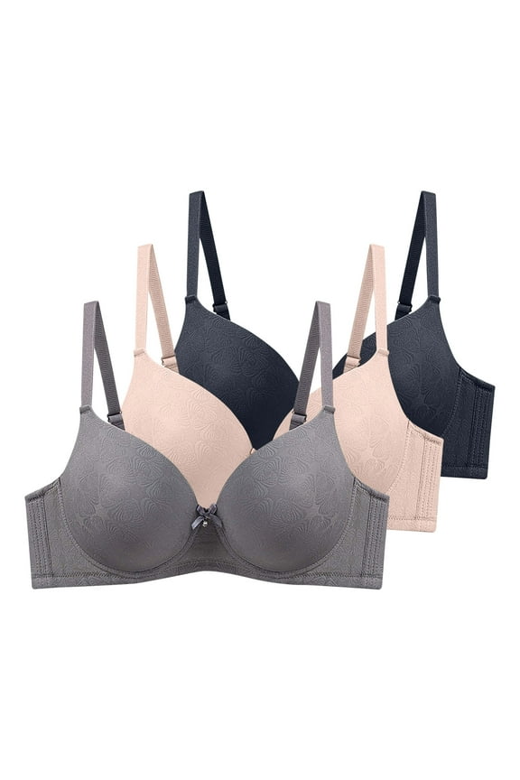 Women's Maternity Sleepwear Set with Nursing Bra - 3-Piece Comfortable Underwear for Everyday Wear