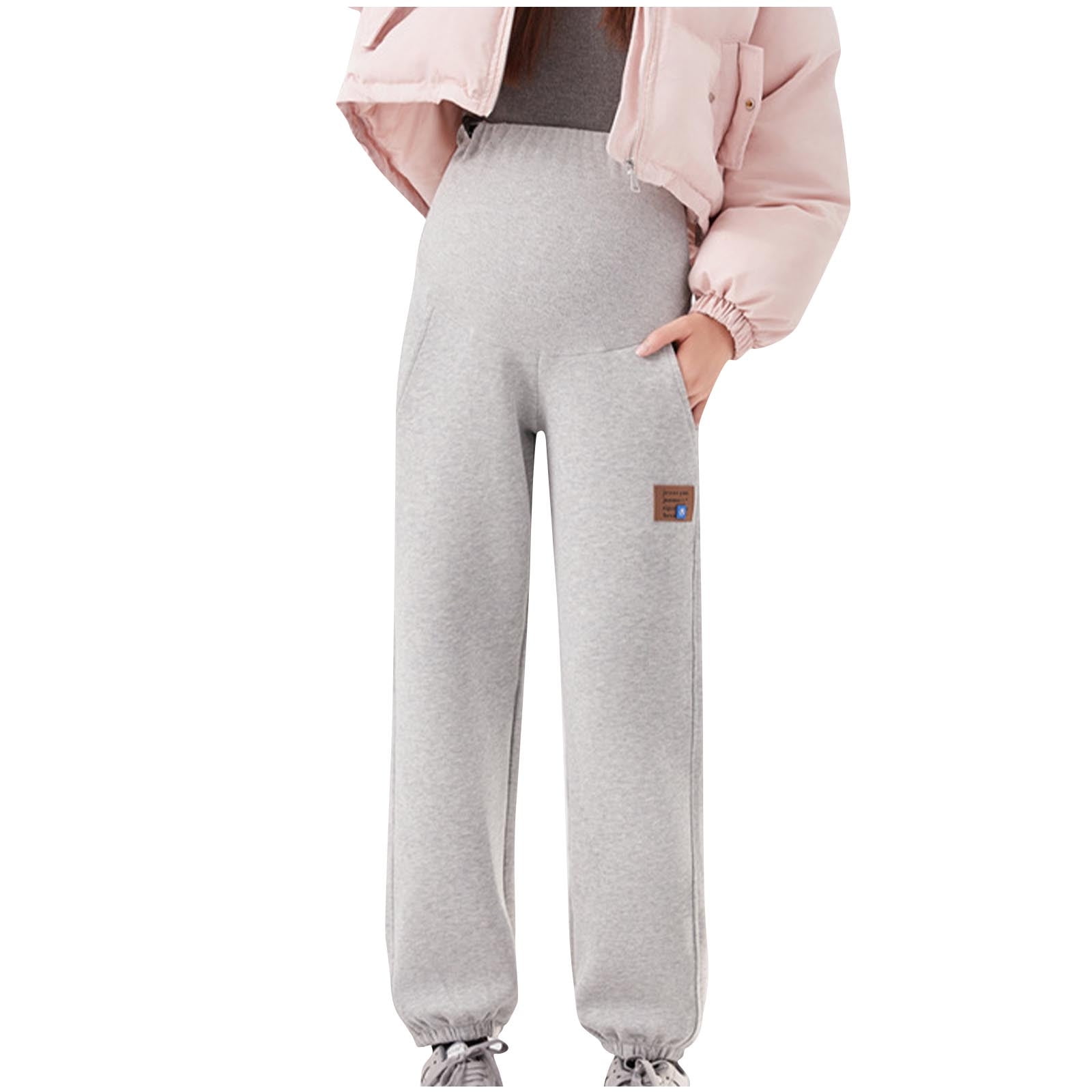 Maternity Leggings DREAM SLIM Women High Waisted Soft Yoga Pants Naked Feeling Seamless Workout Athletic Leggings Maternity Activewear