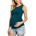 thumbnail image 1 of Women's Maternity Tops Clothes Sleeveless Pregnancy T Shirts, 1 of 8