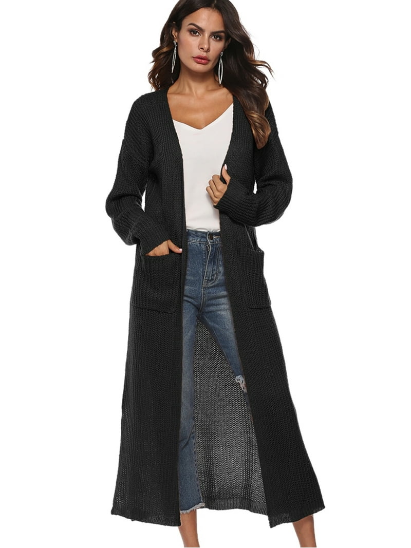 売れ筋商品|||ミッソーニ ニット&セーター レディース アウター LONG CARDIGAN - Cardigan - black/silver monterey-long-waist-seamed-