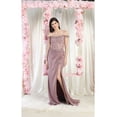 thumbnail image 1 of Women's May Queen MQ1962 Embellished Prom 2026 Gown Mauve 6, 1 of 9