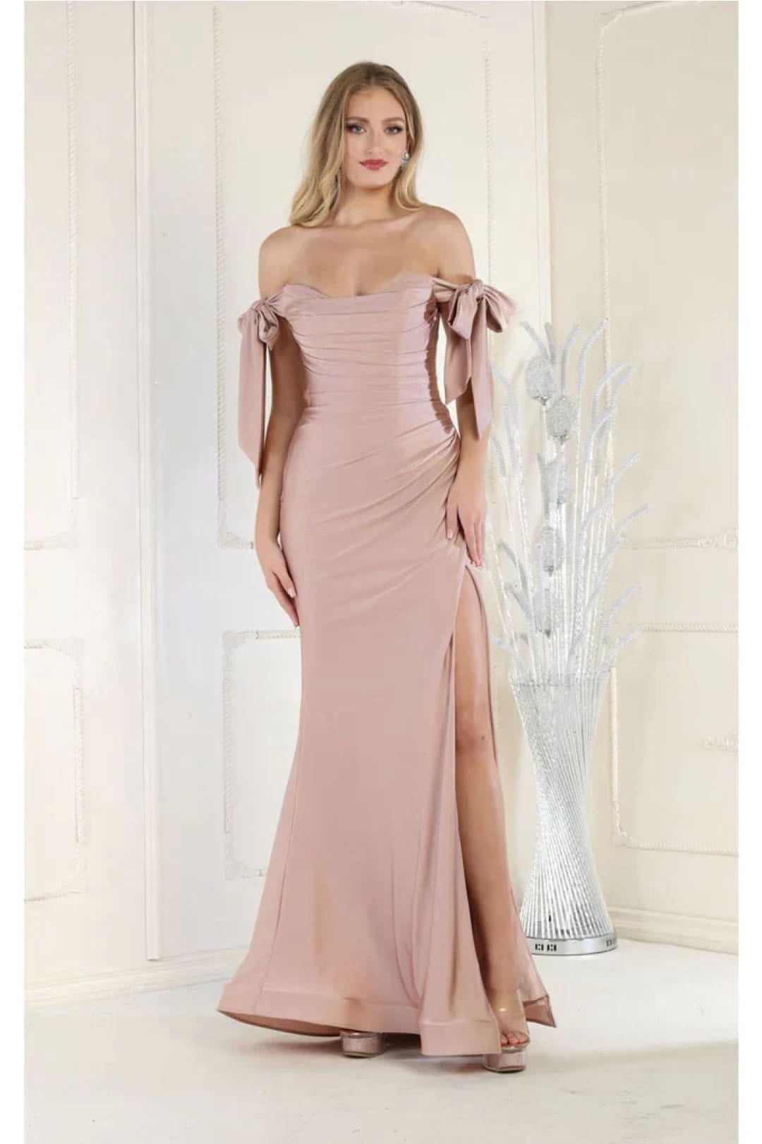Women's May Queen Mauve Bridesmaid Dress Satin and Plus Size Gowns MQ1858 26 - Walmart.com Women's May Queen Mauve Bridesmaid Dress Satin and Plus Size Gowns MQ1858 26 - Walmart.com