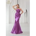 thumbnail image 1 of Women's May Queen evening elegant Dress Sweetheart High Side Slit Gala Gown MQ2152 Navy Blue 6, 1 of 1
