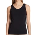 thumbnail image 1 of Women's MeMoi CSP101 Bonded Tank Top (Black S), 1 of 11