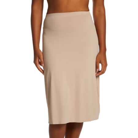 Women's MeMoi CSP20026 26 Inch Bonded Half Slip (Nude L)