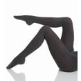 thumbnail image 1 of Women's MeMoi MO-327 Ribbed Sweater Tights (Dark Grey Heather L/XL), 1 of 7