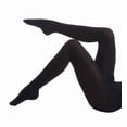 thumbnail image 1 of Women's MeMoi MO-327 Ribbed Sweater Tights (Navy XS/S), 1 of 11