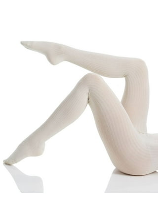 Women Winter Cable Knit Sweater Tights Warm Stretch Stockings