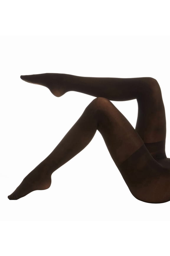 Perfectly Opaque Shaper Tights - Womens - Female (Medium/Large, Dark Chocolate)