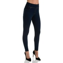 Women's MeMoi MSL-006 Denim Slimming Legging (Blue S/M)