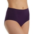 thumbnail image 1 of Women's MeMoi MSM-100 SlimMe Seamless Control Brief Panty (Blackberry Cordial XL), 1 of 3