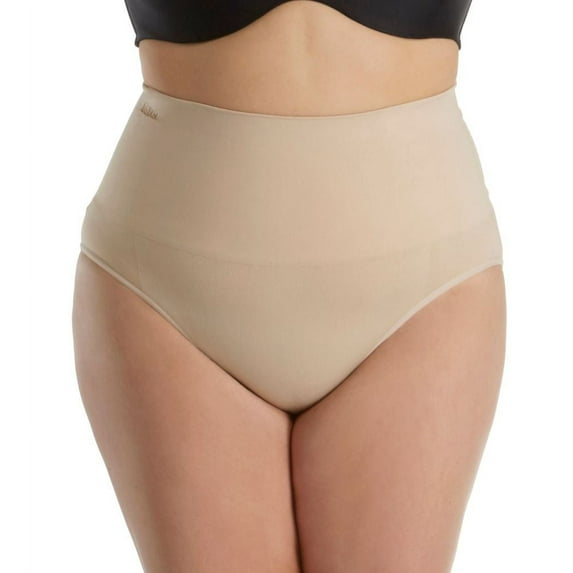 SlimMe High-Waisted Moderate Coverage Seamless Shaper Brief - Womens - Female, Q2, Nude