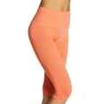 thumbnail image 1 of SlimMe High-Waisted Tummy Control Shaping Capri Leggings - Womens - Female, 1 of 6