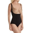 thumbnail image 1 of Women's MeMoi MSM-124 SlimMe Seamless Wear Your Own Bra Shaping Bodysuit (Black XL), 1 of 4