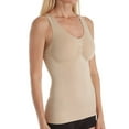 thumbnail image 1 of Women's MeMoi MSM-191 SlimMe Seamless Shaping Sports Tank (Nude 1X), 1 of 7