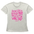 thumbnail image 1 of Women's Mean Girls I'm Not a Regular Mom Retro Graphic Tee Oatmeal X Small, 1 of 3