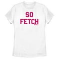 thumbnail image 1 of Women's Mean Girls So Fetch Graphic Tee White Small, 1 of 4