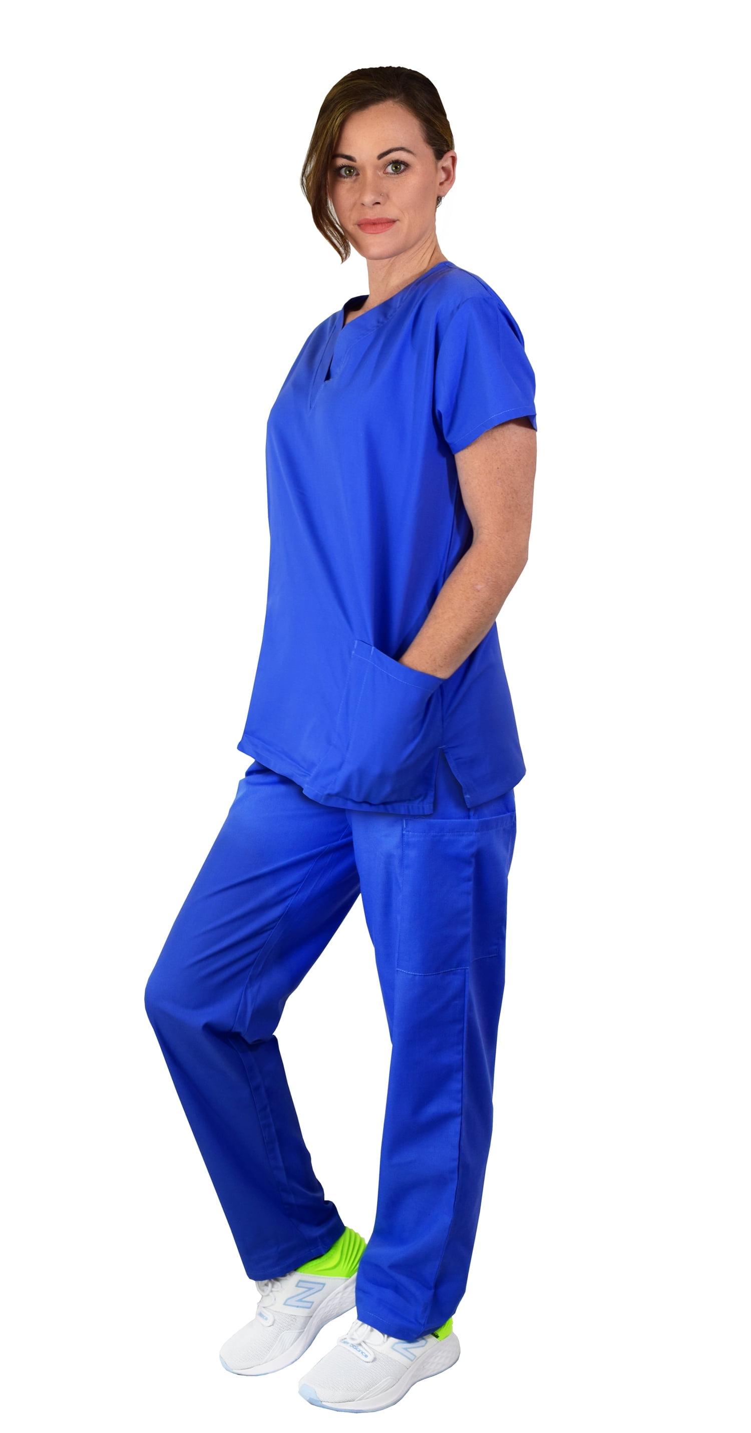 Women's Medical Nursing Scrub Set GT Original Vneck Top and Pant