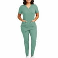 thumbnail image 1 of Women's Medical Uniform Scrubs set Workwear, 1 of 2