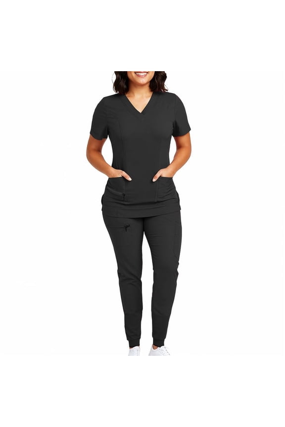 Women's Medical Uniform Scrubs set Workwear