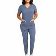 thumbnail image 1 of Women's Medical Uniform Scrubs set Workwear, 1 of 2