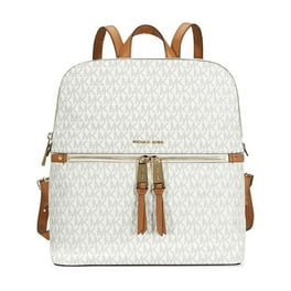 バックパック・リュック Michael Kors Woman Backpack Ivory 30T5GTNB2B 149 Michael Kors Ladies Brooklyn Medium Pebbled Leather Backpack