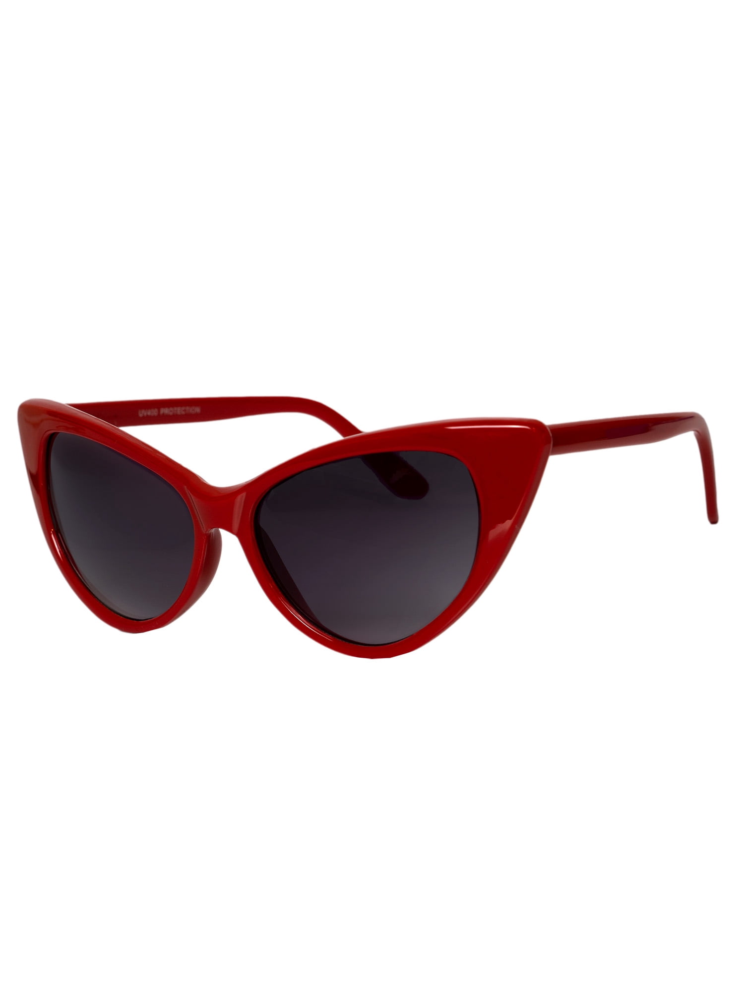 Red Vintage Cat Eye sunglasses Cat Eyes True Red – Rogue Eyewear main image 4