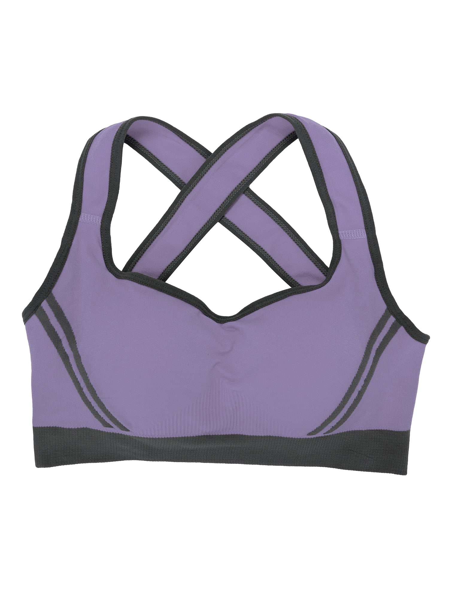 Cross Back Support Mid Length Shapewear with Snap Button Bra
