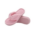 thumbnail image 1 of Women's Memory Foam Open Toe Slide Slippers with Adjustable Strap and Cozy Terry Lining, 1 of 4