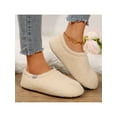thumbnail image 1 of Women's Memory Foam Slippers with Fuzzy Design for Winter Warmth and Comfort, 1 of 9