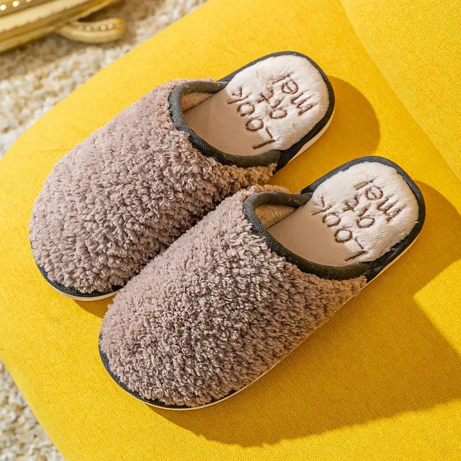 Women's Memory Foam Wool-like Home Slippers Cozy Philippines Ubuy