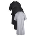 thumbnail image 1 of Men's 3 Pack Crew Neck Cotton T-Shirts Short Sleeve Casual Fit S to XL, 1 of 4