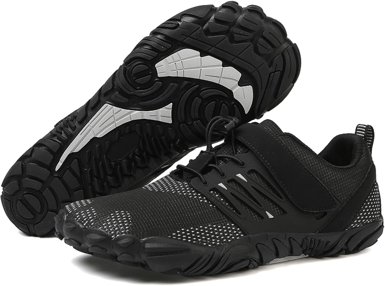 Women's Men’s Barefoot Hiking Shoes Minimalist Trail Running Sneakers Zero Drop Sole Wide Toe Box Parkour Trekking Workout Footwear