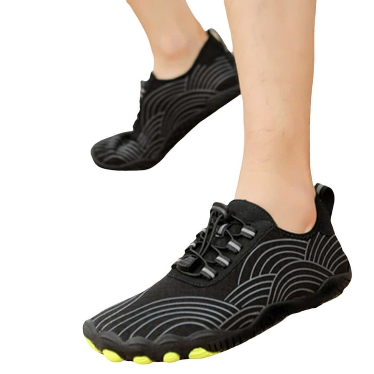 Women's Men's Barefoot Water Shoes Unisex Non Slip Wide Toe