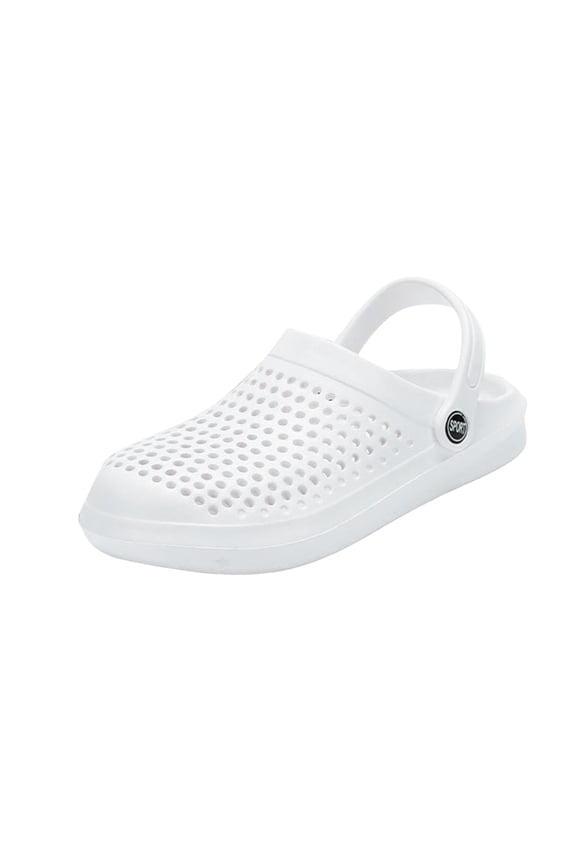 Women's Men's Clogs Closed Toe Soft Sole Slip on Fashion Casual Garden Beach Summer Slippers