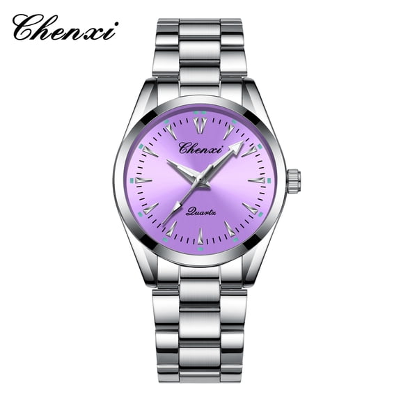 Women's Men's Couple Watches Women's Business Watches Quartz Stainless Steel Strap Men's Watches Fashion Unisex Wristwatches